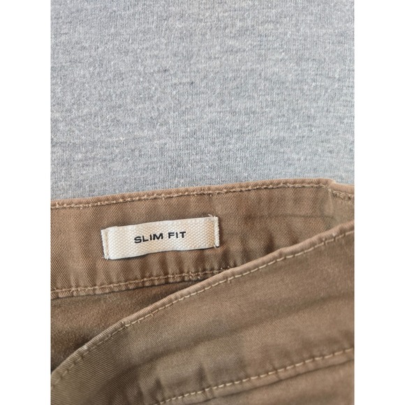 Flint & Tinder 365 Pants Mens 34x30 Brown Slim Fit Stretch Chino Huckberry - Picture 4 of 13